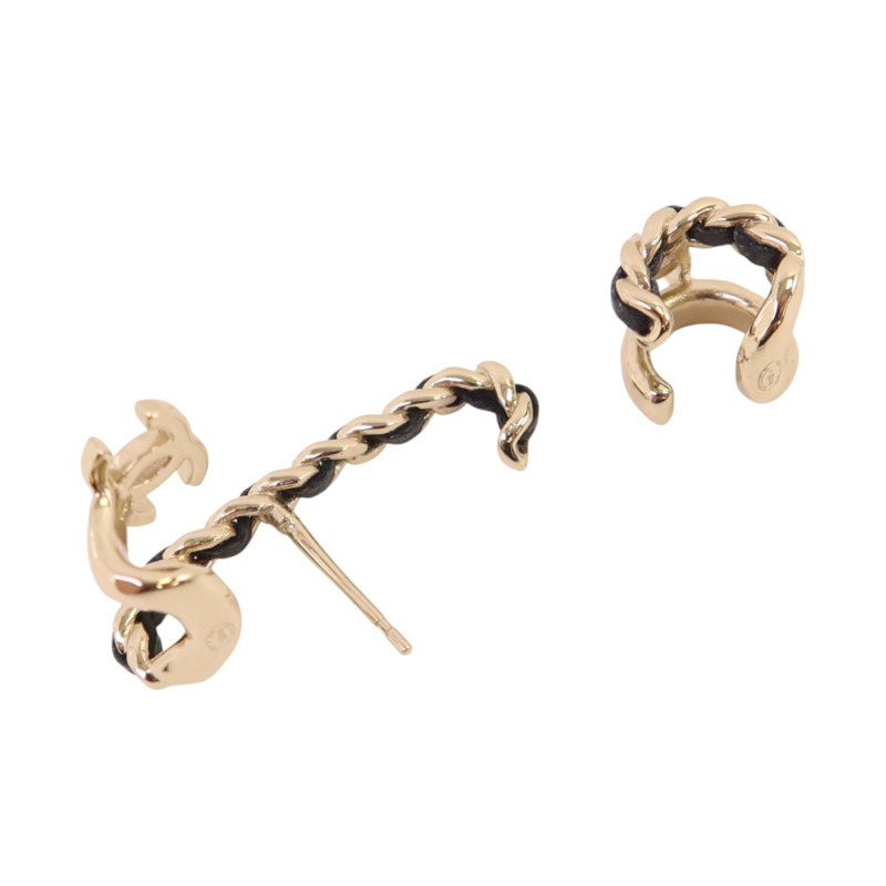 CHANEL 金屬/皮革Earrings/Ear Cuffs金扣耳環/耳夾-3