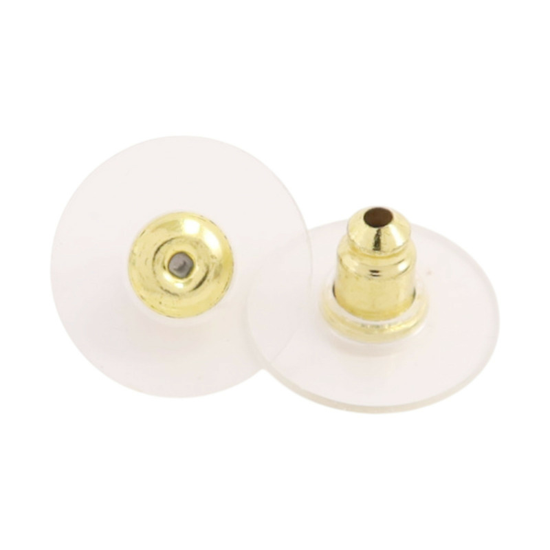 CHANEL 金屬/水鑽Earrings金扣耳環-4