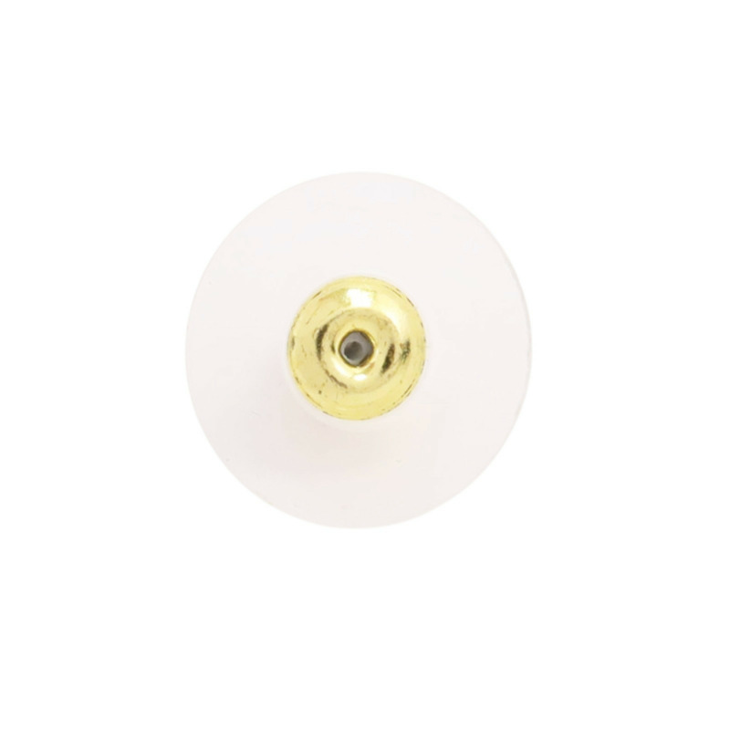 CHANEL 金屬/水鑽Earrings金扣耳環-5