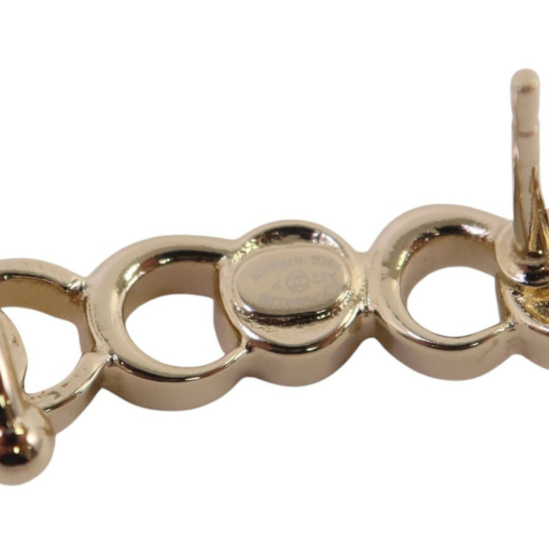 CHANEL 金屬/水鑽Coco Chanel Earrings金扣耳環-5