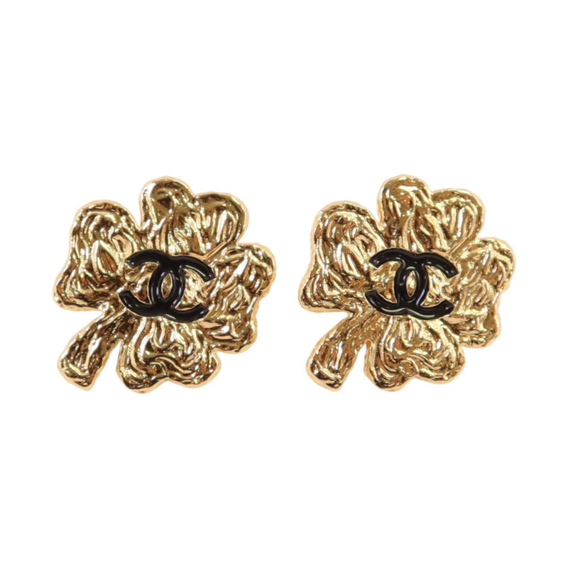 CHANEL 金屬Earrings金扣耳環-0