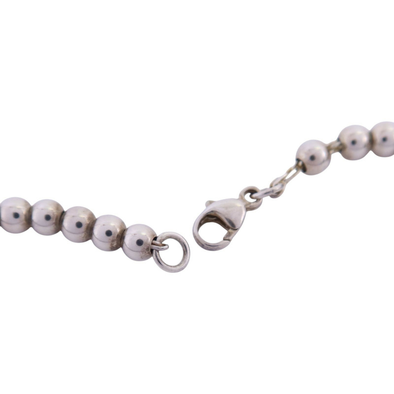 TIFFANY＆CO 925純銀Heart Necklcae銀扣項鏈-5