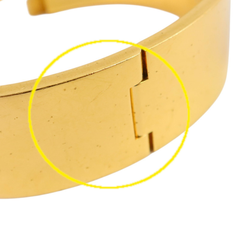 HERMES 金屬/琺瑯Clic-Clac H Bracelet金扣手鏈-9