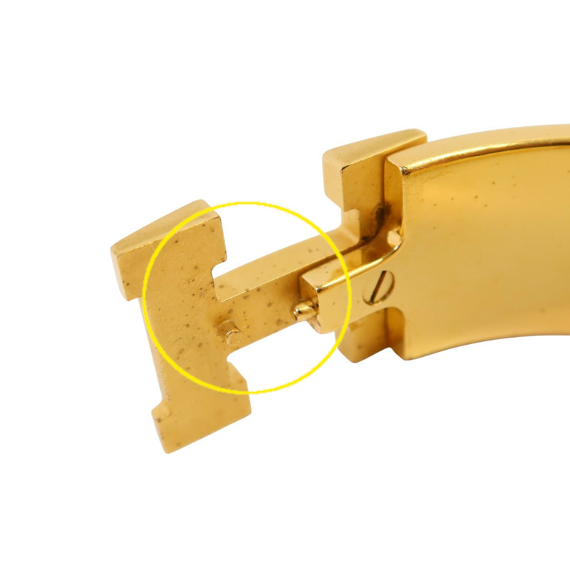 HERMES 金屬/琺瑯Clic-Clac H Bracelet金扣手鏈-10