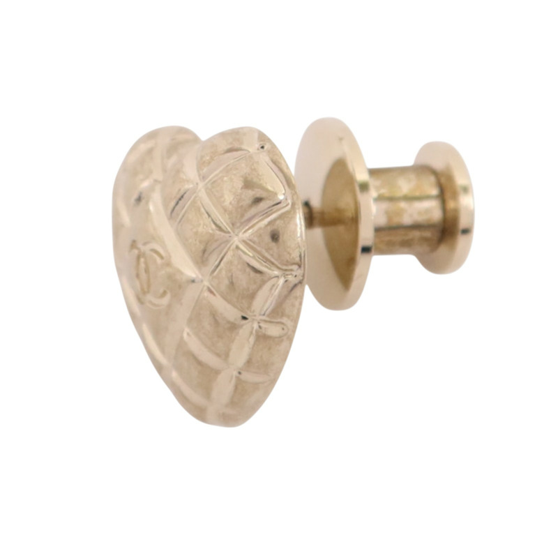 CHANEL 金屬/水鑽Brooch金扣胸針-8