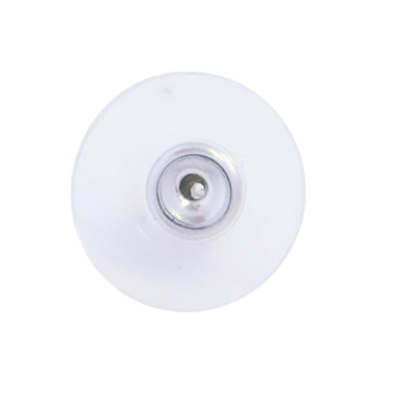 CHANEL 金屬/水鑽Earrings銀扣耳環-4