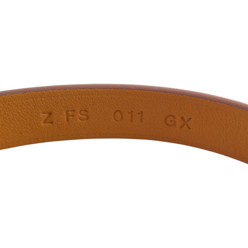 HERMES Swift皮革Mini Kelly Double Tour Bracelet金扣手鏈-6