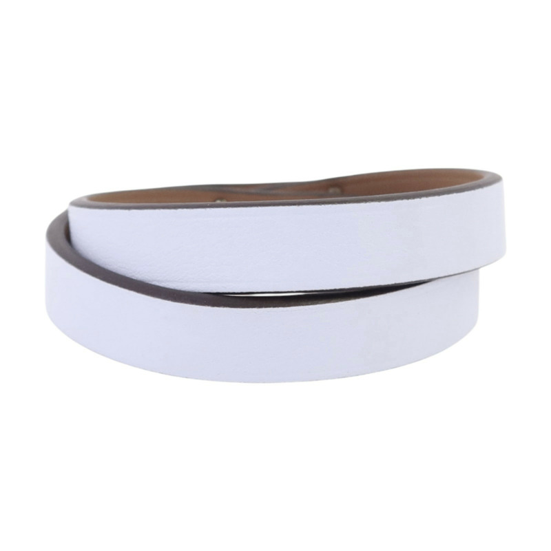 HERMES Swift皮革Double Tour Bracelet金扣手鏈-2