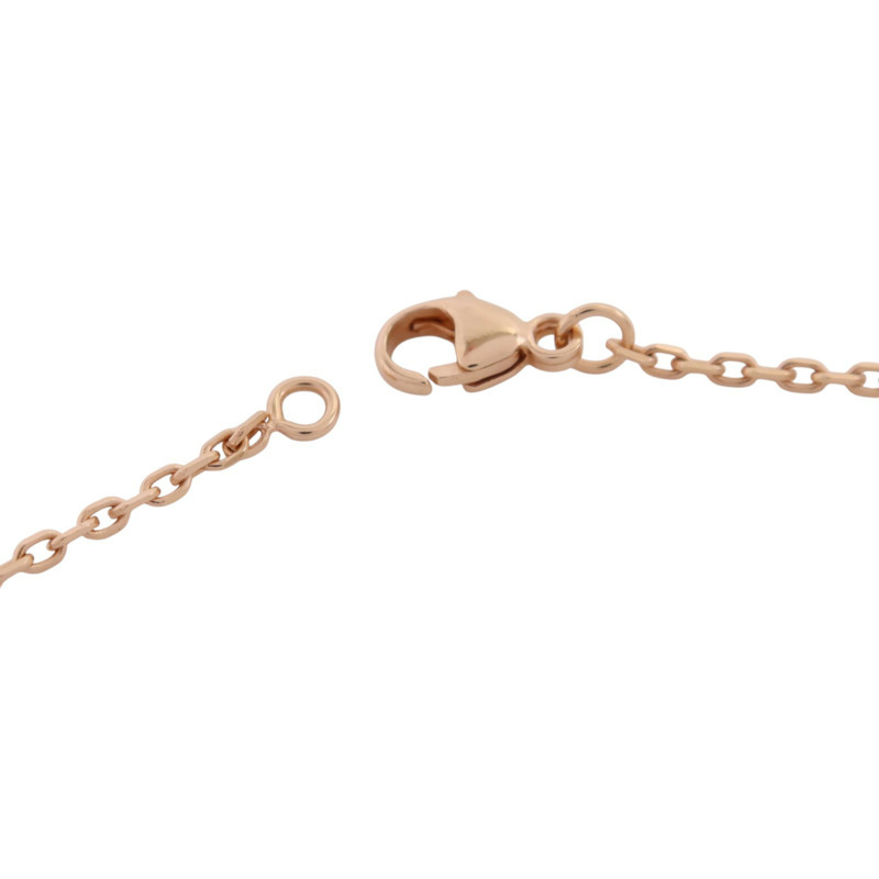 HERMES 金屬/琺瑯Mini Pop H Necklace金扣項鏈-4