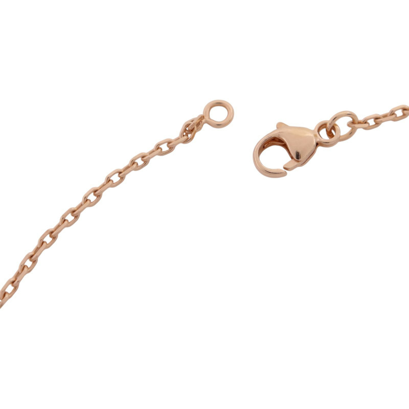 HERMES 金屬/琺瑯Mini Pop H Necklace金扣項鏈-5