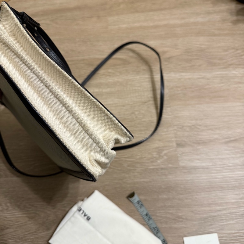 瑞奇二手精品 balenciaga 帆布 手包 側背包 美品-5