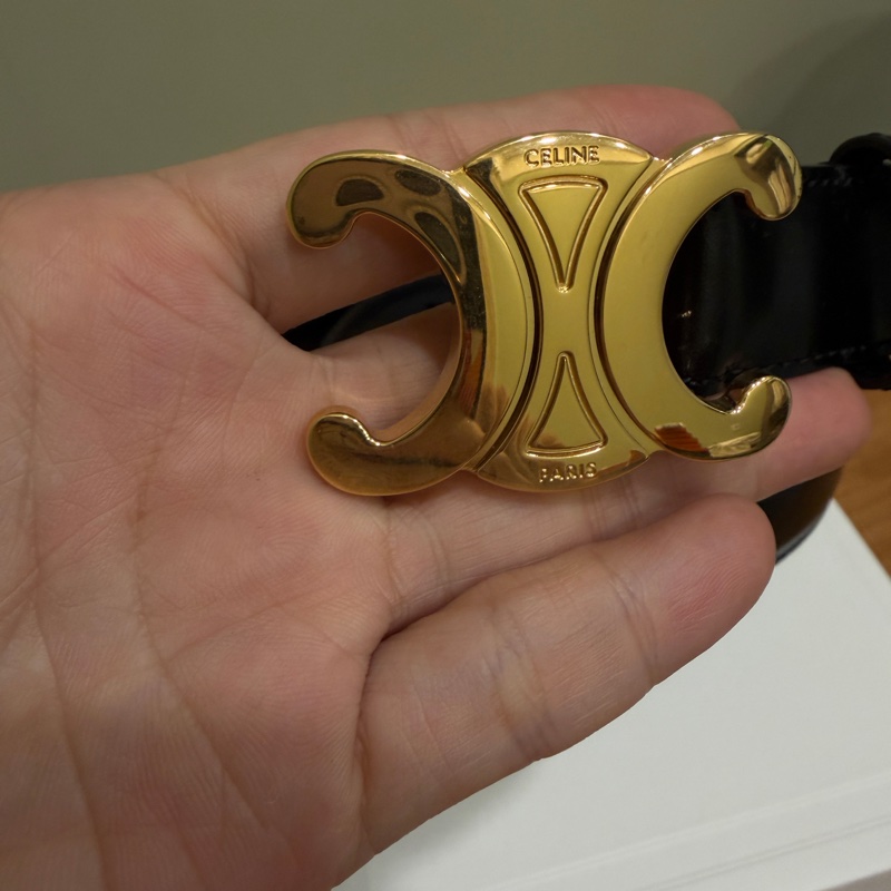 Celine 經典款皮帶 75公分-9