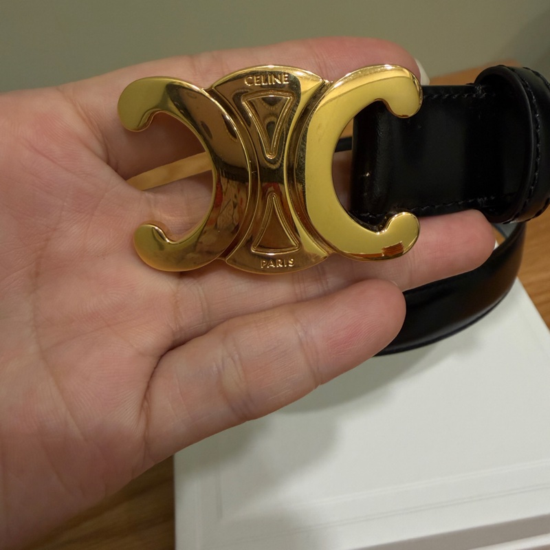 Celine 經典款皮帶 75公分-11