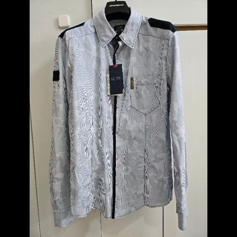 Armani Jeans 精品長䄂襯衫-0