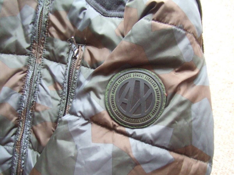 Armani Exchange 冬季外套GEO CAMO PUFFER JACKET男款羽絨外套-5