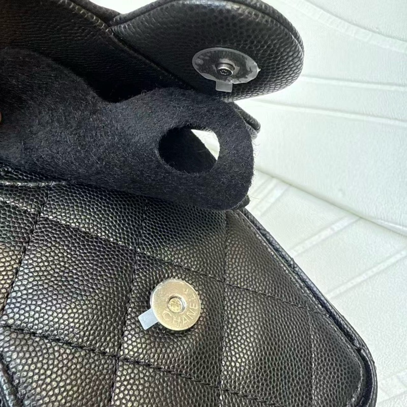 《香港正單》Chanel mini25bag黑色銀扣做舊斷貨王‼️-15