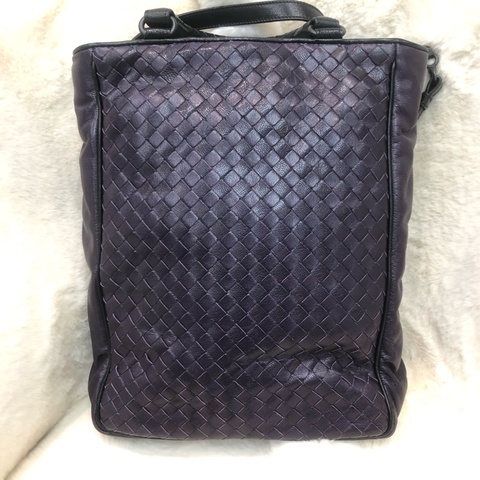 BV 紫色編織Tote 2way XA124