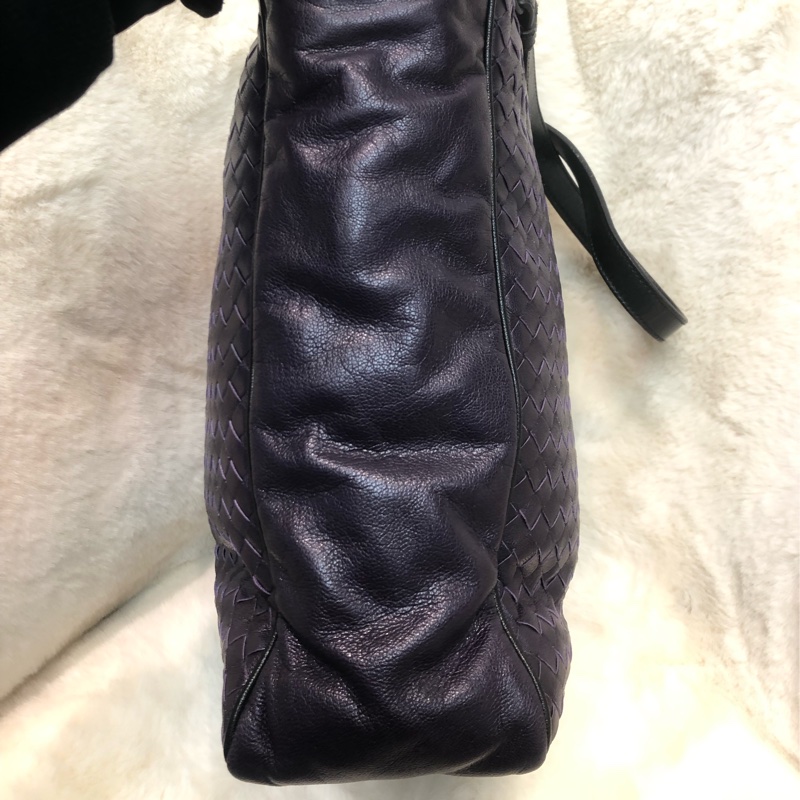 BV 紫色編織Tote 2way XA124-2