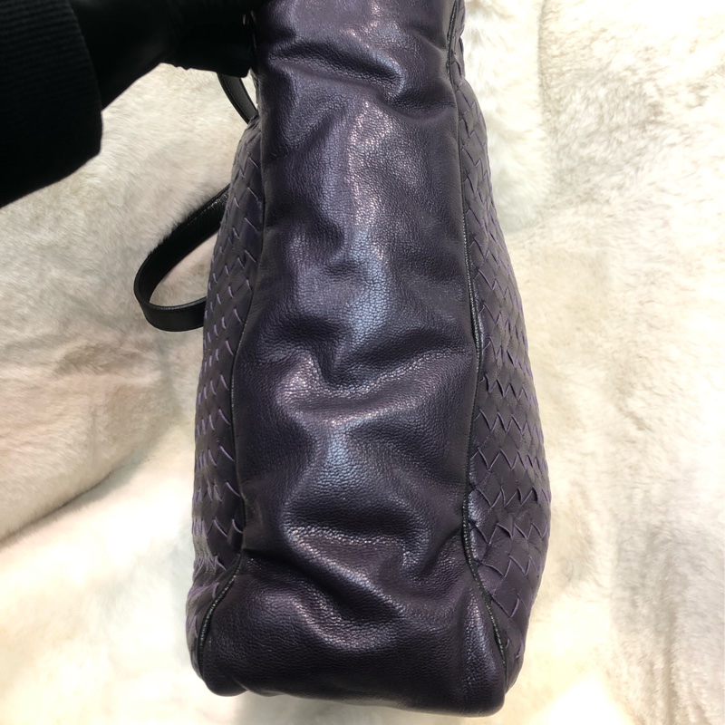 BV 紫色編織Tote 2way XA124-3