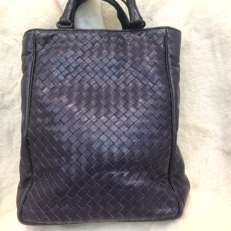 BV 紫色編織Tote 2way XA124-5