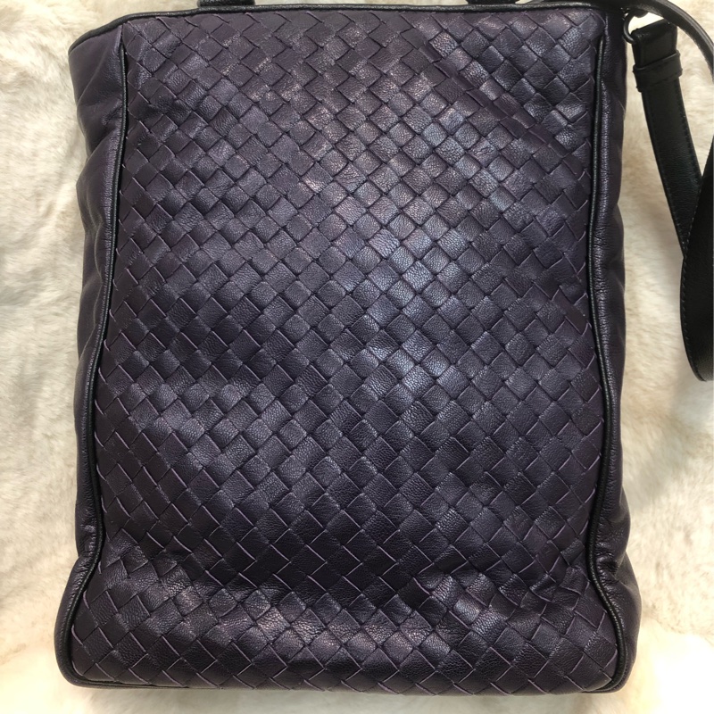 BV 紫色編織Tote 2way XA124-6