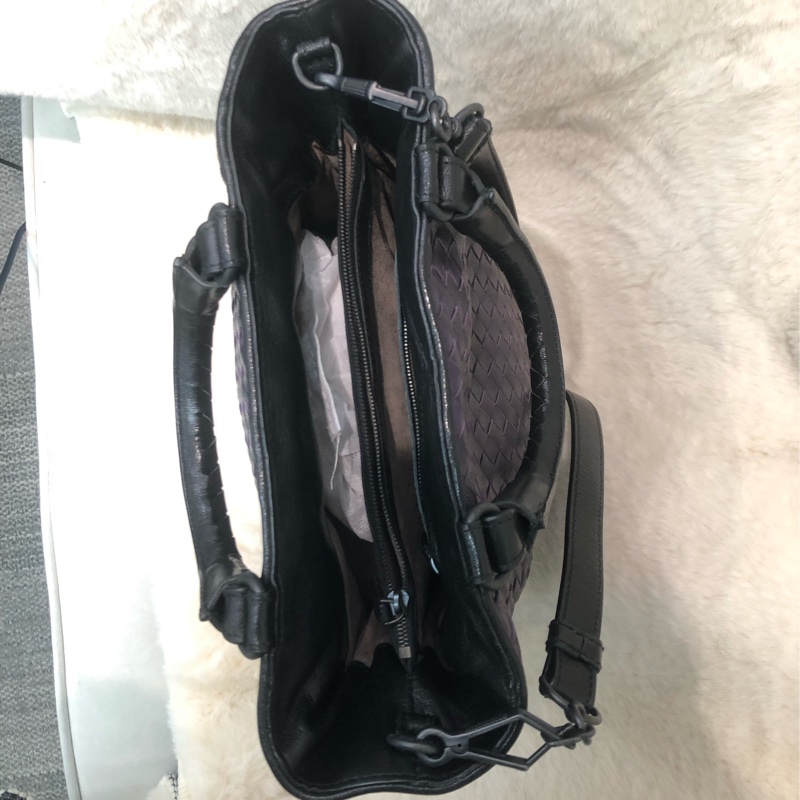 BV 紫色編織Tote 2way XA124-9