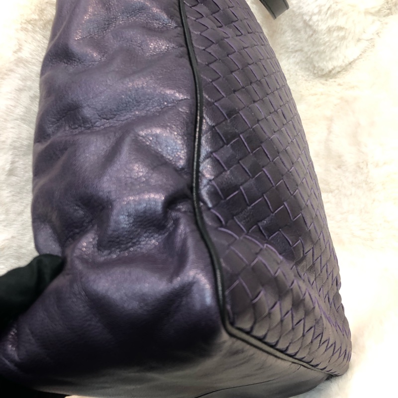 BV 紫色編織Tote 2way XA124-15