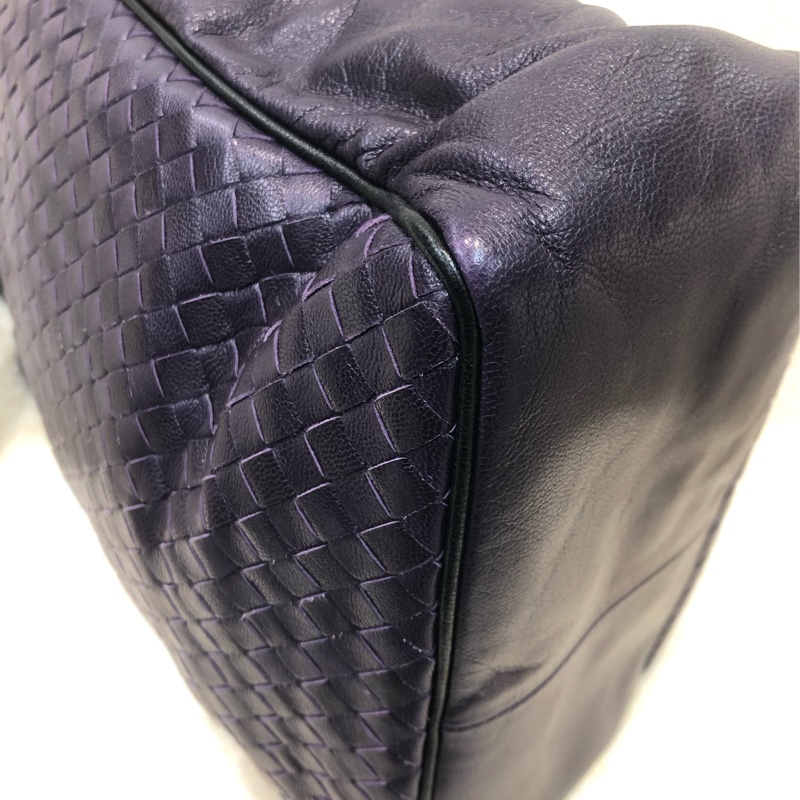 BV 紫色編織Tote 2way XA124-16
