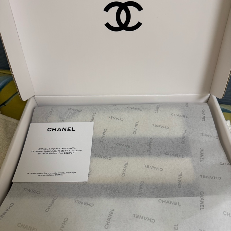 CHANEL香奈兒圍大雙C LOGO 秀場限定-4