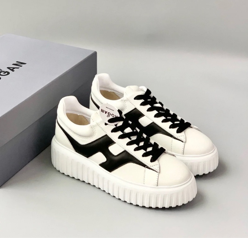 促銷品26春夏 Hogan 男款 H-Stipes 運動鞋 #5.5 6 6.5 7 7.5 8 8.5 9 9.5-1