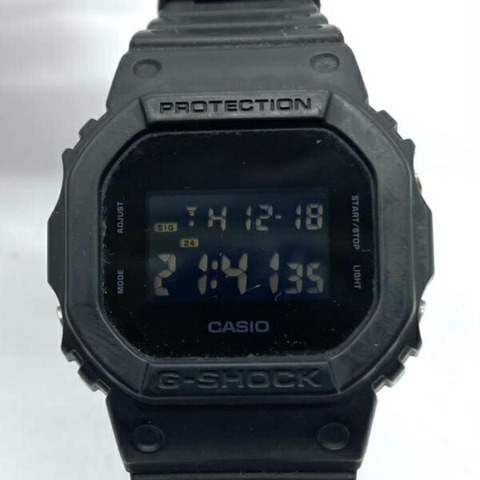 卡西歐 G-SHOCK 手錶 DW-5600UBB-1JF G-Shock 黑色