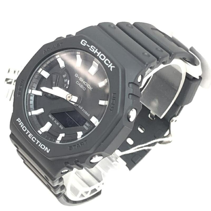 卡西歐 G-SHOCK 手錶 GA-2100-1AJF 卡西歐類比/數位雙顯-1