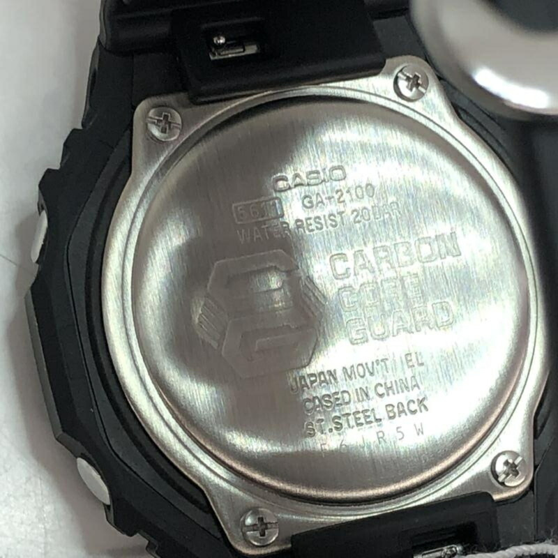 卡西歐 G-SHOCK 手錶 GA-2100-1AJF 卡西歐類比/數位雙顯-7