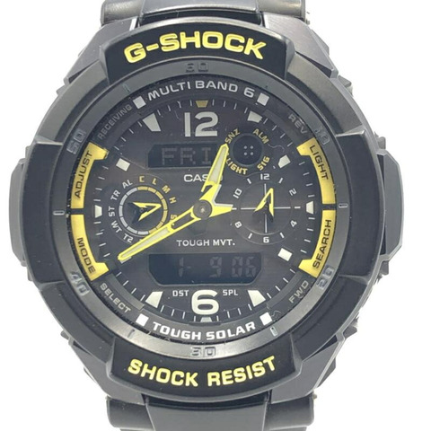 卡西歐 G-SHOCK 手錶 GW-3500B-1AJF Gravitymaster 黑/黃