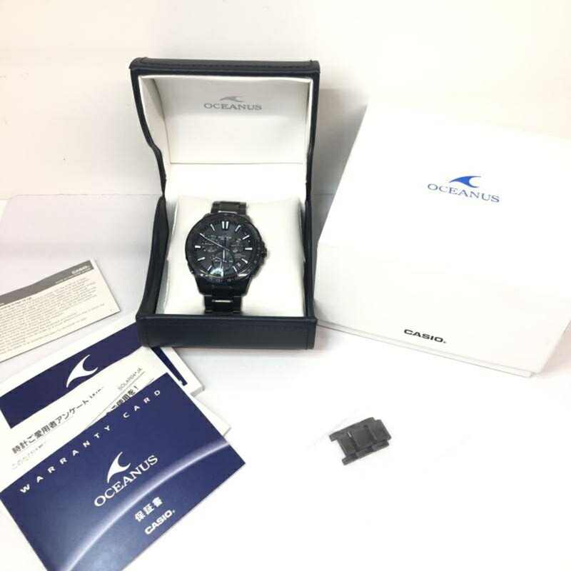 卡西歐 Oceanus OCW-G1200B-1AJF 卡西歐 Oceanus 系列腕錶,電波校時太陽能-7