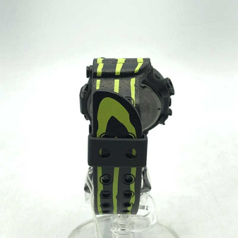 卡西歐 G-SHOCK FROGMAN GW-8200TPF-1JR 手錶,黑色/綠色配色,毒箭蛙圖案-2