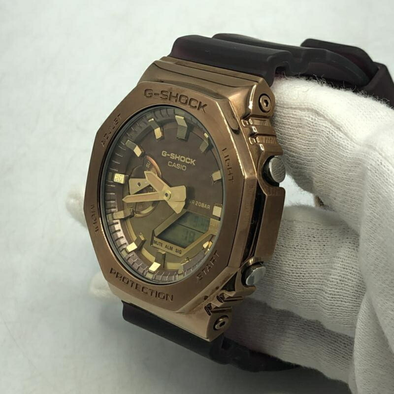 卡西歐 G-SHOCK GM-2100CL-5AJF G-Shock 金紫色手錶-8