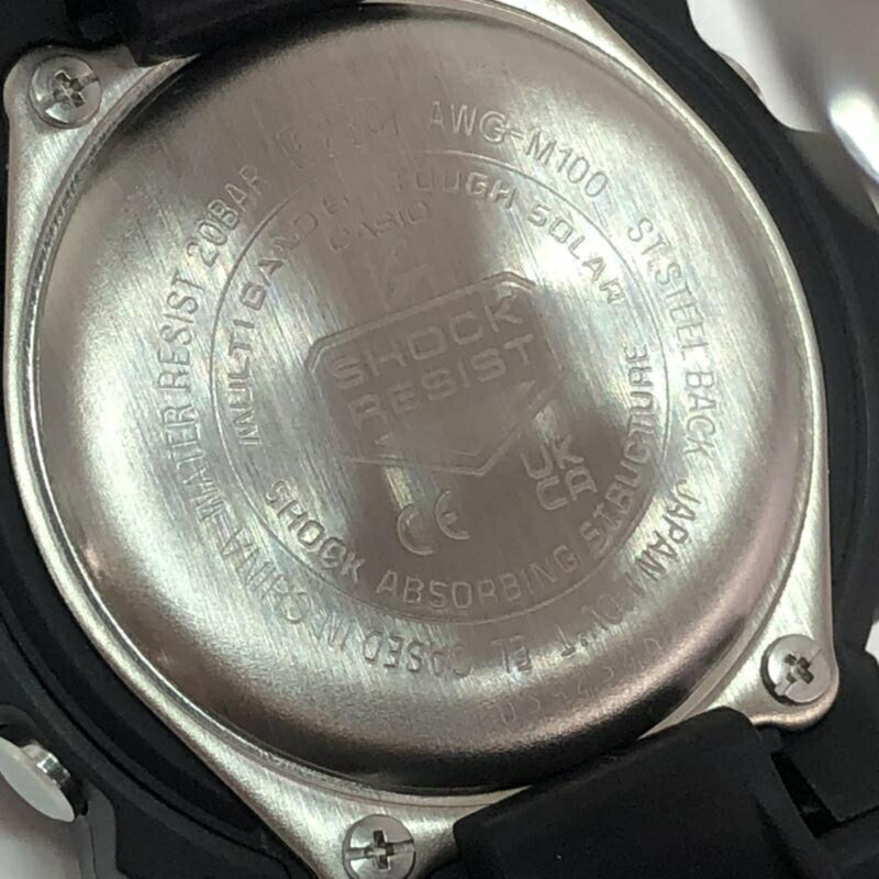 卡西歐 G-SHOCK 電波表,Tough Solar,AWG-M100-1AJF。-7