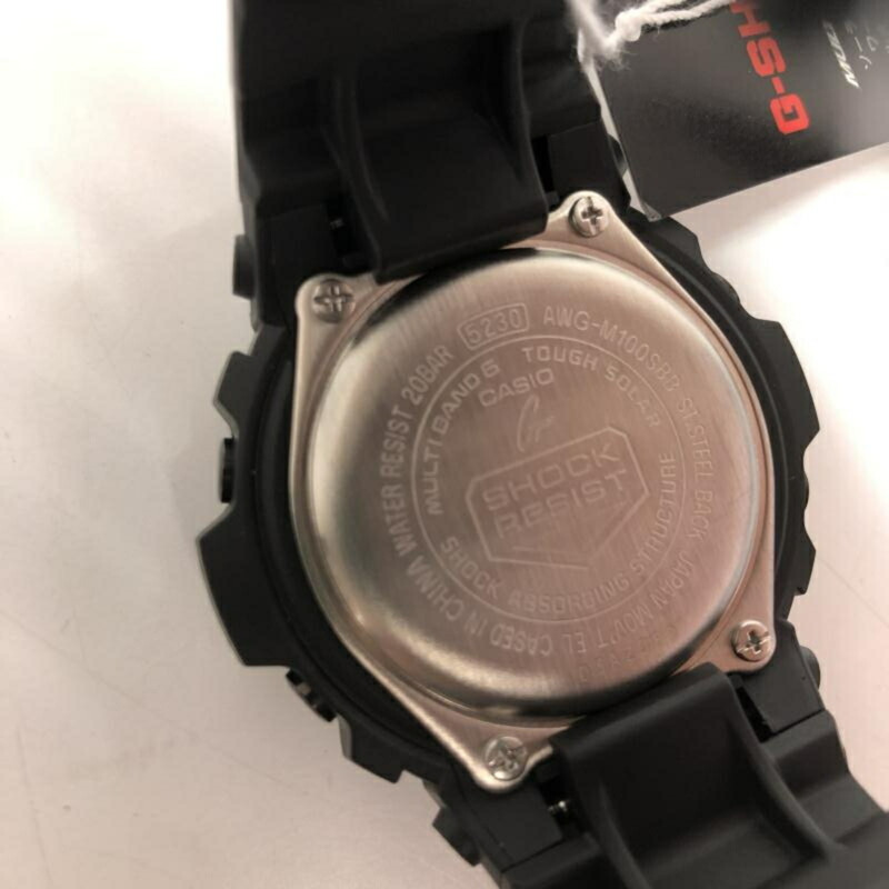 卡西歐 G-SHOCK 電波控製手錶 Tough Solar AWG-M100SBB-1AJF 卡西歐-6