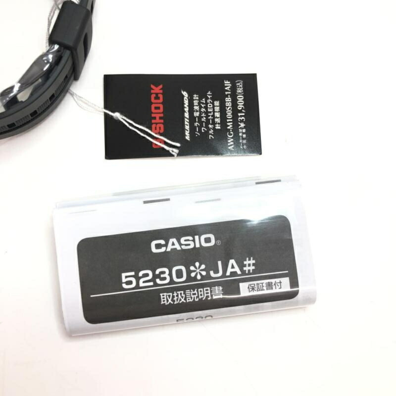 卡西歐 G-SHOCK 電波控製手錶 Tough Solar AWG-M100SBB-1AJF 卡西歐-7