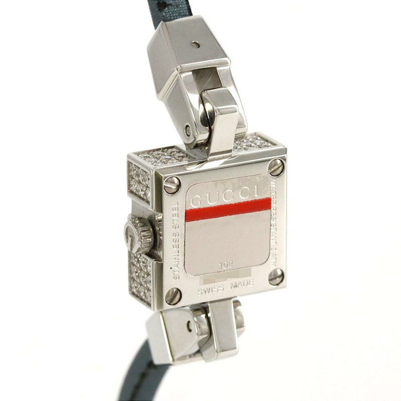 Gucci G Mini D Small 102 YA102527 不鏽鋼石英錶-4