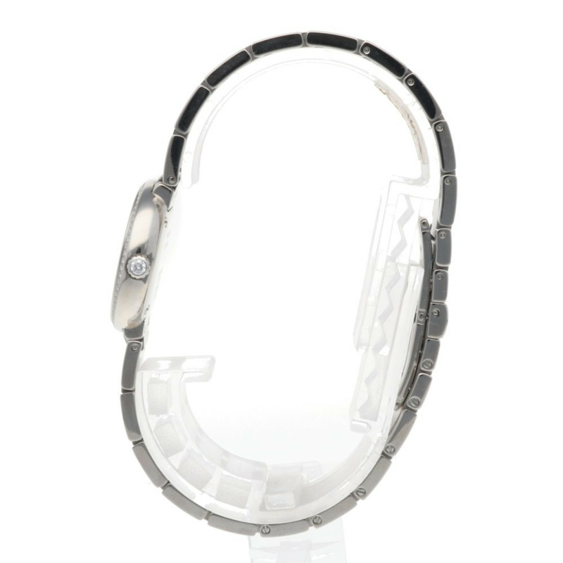 Tiffany Atlas 雙針腕錶,不鏽鋼材質,型號 62867469,石英機芯,翻新,二手,女士腕錶,TIFFANY & Co.,鑲鑽錶圈,刻度-3