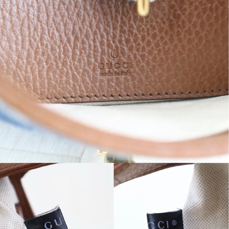 「JL精品代購」98新 Gucci 丹寧Jackie 1961 mini-11