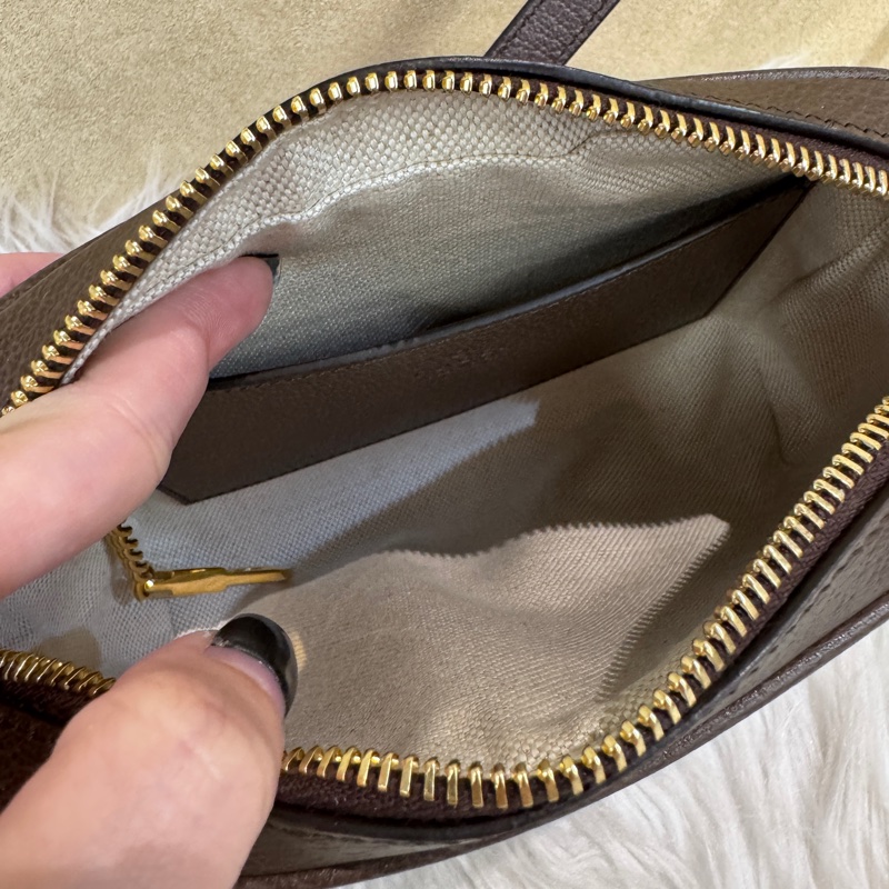 Gucci Ophidia Pvc 拉鍊斜背包 近全新-8