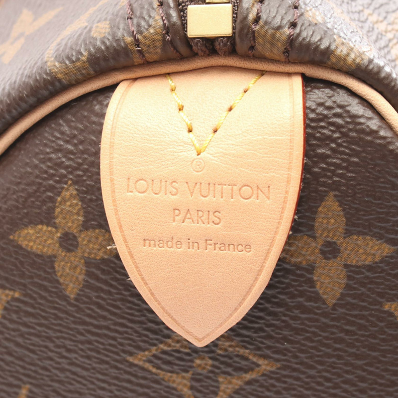 路易威登 Speedy 25 手提包 M41109 Monogram 皮革棕色二手女士 LV-3