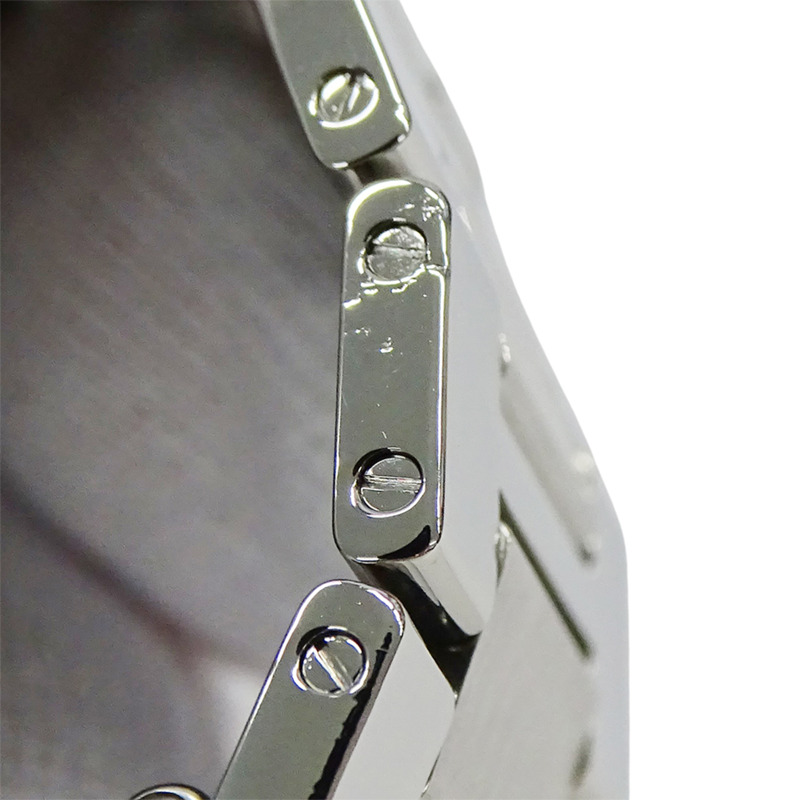 卡地亞 Tank Solo LM 男士石英錶，不鏽鋼，銀色，方形，拋光，W5200014-15