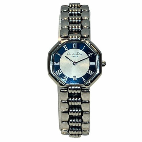 Christian Dior 八角形 D48-106-1 女士石英腕錶