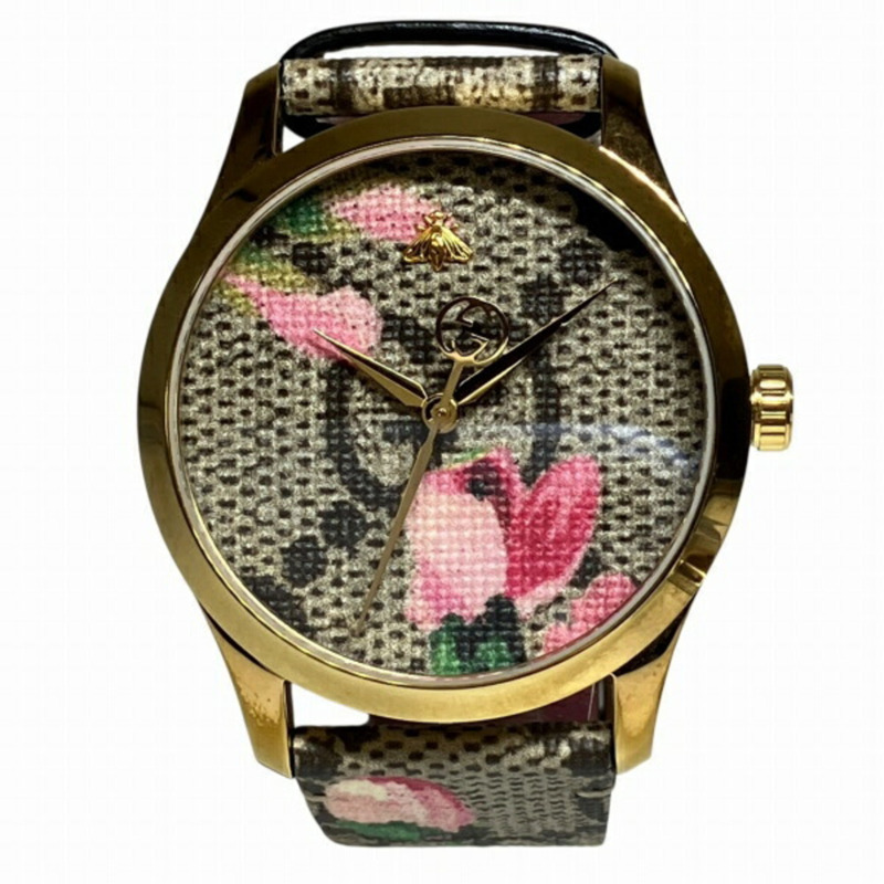 Gucci G-Timeless 126.4 男士石英腕錶-0