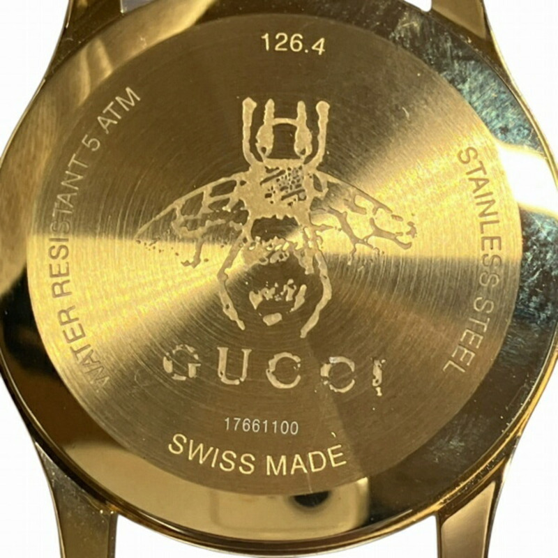 Gucci G-Timeless 126.4 男士石英腕錶-4