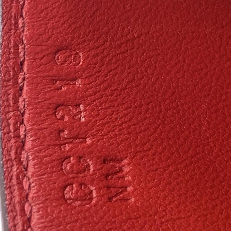 98新Hermes愛馬仕Constance康康紅色el皮銀扣c刻-3